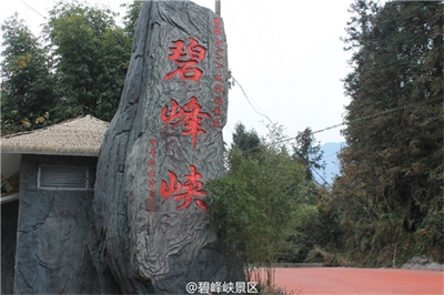 碧峰峽5A景區(qū)標識系統(tǒng)